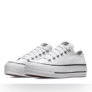 Converse Women’s Chuck Taylor Lift platform sneakers  in white